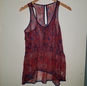 Sheer Tunic Tank
